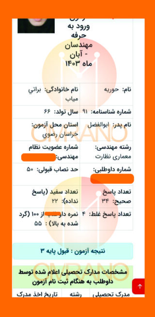 بیشترین آمار قبولی آزمون نظارت و اجرا با درسنامه های هایلایت شده