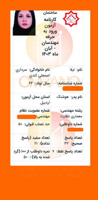 بیشترین آمار قبولی آزمون نظارت و اجرا با درسنامه های هایلایت شده
